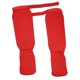 thumbnail image 1 of Espinilleras Perfecl Equipo de Protección para Empeine y Piernas Lavables Karate MMA Sparring Boxeo T Color rojo L, 1 of 8