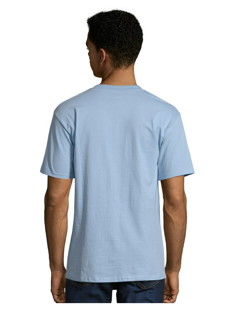 Stereolab Tシャツ ライトブルー Hanes Beefy T Hanes Beefy-T Cotton Unisex Colored Short Sleeve T-Shirt, Purple