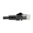 thumbnail image 4 of Tripp Lite Cat6 GbE Snagless Molded Patch Cable UTP Black RJ45 M/M 6in, 4 of 4