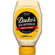 Dukes® Real Mayonnaise, 18 oz Squeeze Bottle, Smooth & Creamy Mayo