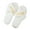 Bride white, variant on 2pack Bride Crosses Strap Slippers Soft Wedding Slippers Luxurious Slippers for Bridal Event