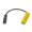 5.5x2.1mm female-Yellow, variant on LR6 2a Simulators 2a Placeholder With 5.5x2.5mm/5.5x2.1mm Input Port For Electronic Device Power Supply