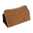 thumbnail image 4 of Caja de pañuelos para exteriores, bandeja para accesorios de camping, bolsa impermeable, organizador de maquillaje, papel marrón, 4 of 9