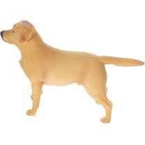 Tabletop Animal Statue Figurines Labrador Retriever Model Child