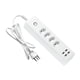 thumbnail image 4 of WiFi Smart Power Strip 4 tomacorrientes 4 puertos USB Smart Power Strip Zócalo de extensión, 4 of 5