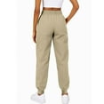 thumbnail image 5 of Resicozy Womens Sweatpants Cargo Baggy Athletic Jogger with Zip Up Pockets 2025 Casual Trendy Solid Color Pants Fall Trousers Khaki XL, 5 of 7