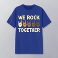 thumbnail image 2 of We Rock Together Graphic Tees for Women 2026 Summer Casual Short Sleeve Crewneck Funny Rock Lover T Shirts, 2 of 3
