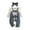 F241 Navy, variant on Curuila Baby Infant Girls Jumpsuits With Headbands Long Sleeve Cat Print Crew Neck Romper For Baby Autumn Winter Casual Clothes Navy Size 6-12 Months
