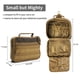 thumbnail image 3 of Neceser VELVEBAG para hombre, impermeable, de viaje, kit Dopp, color caqui, 3 of 4