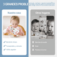 thumbnail image 4 of 20 Piezas Baberos Para Niñas, Baberos De Bandana Para Niños, Bandanas Xtellar blanco, 4 of 4