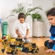 thumbnail image 3 of Vehículos de Juego de Juguete Fiudx Excavadora Amarilla de Plástico para Niños, 3 of 7