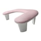 thumbnail image 1 of Cojín para reposabrazos para uñas en forma de U, piel sintética, almohada para manicura, práctico, arte de uñas Rosa, 1 of 8