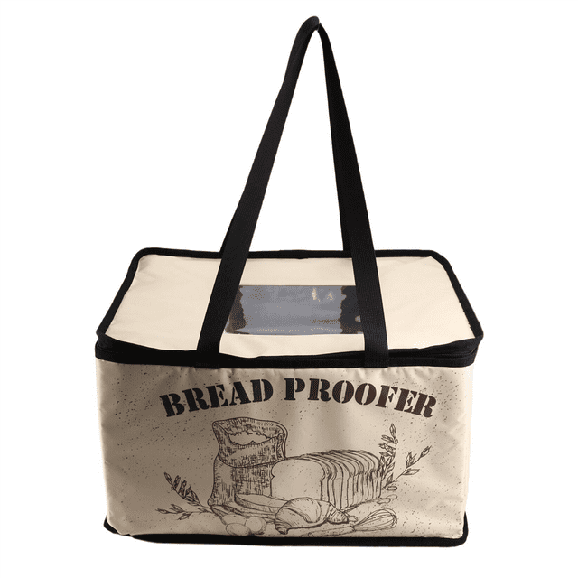 Boîte d'Apprêt pour Pain avec Chauffage pour Fermentation à Température Précise, Boîte de Réchauffement Pliable à Fermeture Éclair pour Apprêt de Pâte Prise US,1 * Boîte d'Apprêt pour Pain,Kaki