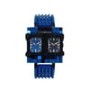 Nanoblocktime Traveler Watch, Blue and Black
