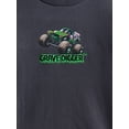 thumbnail image 2 of Monster Jam Boys Grave Digger Fleece Crewneck and Pants, 2-Piece Set, Sizes 4-12, 2 of 4