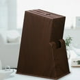 thumbnail image 3 of OFFIGAM Plastic Kitchen Organizer Brown For Knife Storage 1Pack 8.0In, 3 of 11