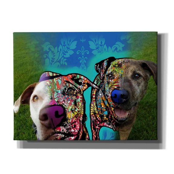 Epic Graffiti 'Stephanie Borstien 2' by Dean Russo, Canvas Wall Art, 16"x12"