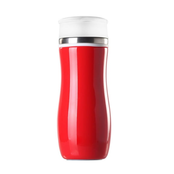 Timolino 12 oz. Tazza Vacuum Mug (Red)