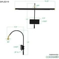 thumbnail image 2 of Cocoweb 19" LED Grand Piano Light in Black, 2 of 5