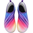 thumbnail image 7 of VIFUUR Water Shoes for Women Barefoot Quick-Dry Beach Swim Socks Multi/Diagonal, 7 of 7