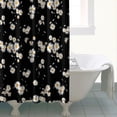 thumbnail image 4 of Daisy Flower Pattern Shower Curtain 72"x72" ,Bathroom Decorative Shower Curtains Set with 12 Hooks,Modern Waterproof Washable Shower Curtain, 4 of 6