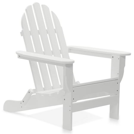 F F Sales Wyndtree Recycled Plastic Folding Adirondack Chair