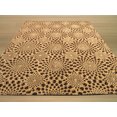 thumbnail image 3 of EORC T98BN 7.75 x 9.75 ft. Madrid Brown Hand Tufted Wool Modern Animal Skin Rug, 3 of 3