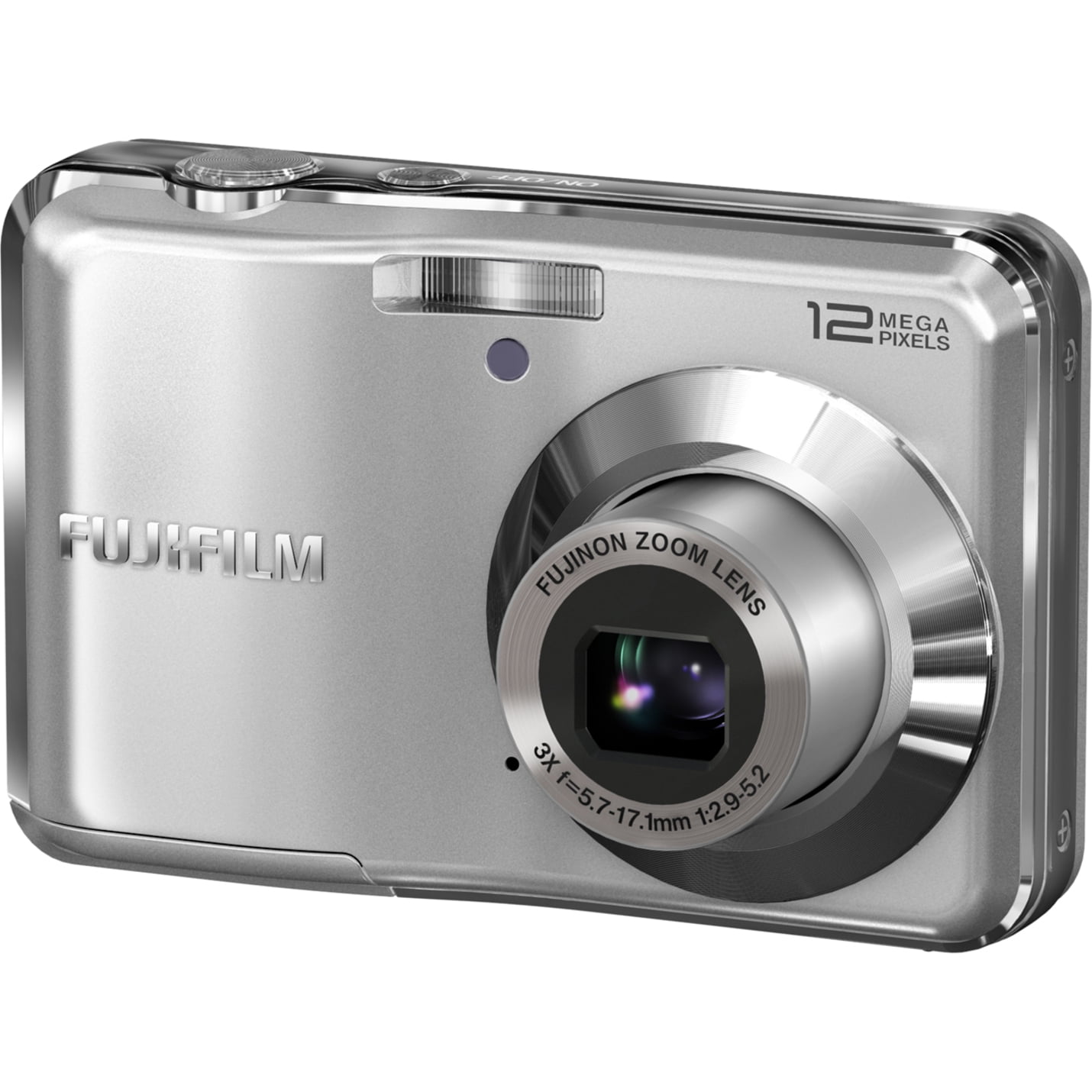 Bot voorspelling Buitenboordmotor Fujifilm FinePix AV100 12.2 Megapixel Compact Camera, Silver - Walmart.com