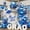Blue Silver, variant on Black Red Gold Balloon Arch Kit, 2026 Graduation Decorations, 130Pcs Black Red Gold Balloons with Foil Star Balloons Confetti Balloons for College High School Graduation Decorations Class of 2026
