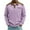 Z1-Purple mens pullover, variant on DIOAZUD Men's Waffle Pullover Long Sleeve Henley Neck Shirts Color Block Loose Fit Comfy Basic Shirt Golf Casual Pullover Tops