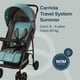 thumbnail image 2 of Carriola para bebe y Portabebe para auto - Cinturón de 5 puntos - Canasta Porta Objetos - Compacta, Liviana y Plegable Bebesit  Cinturón de 5 puntos, 2 of 10