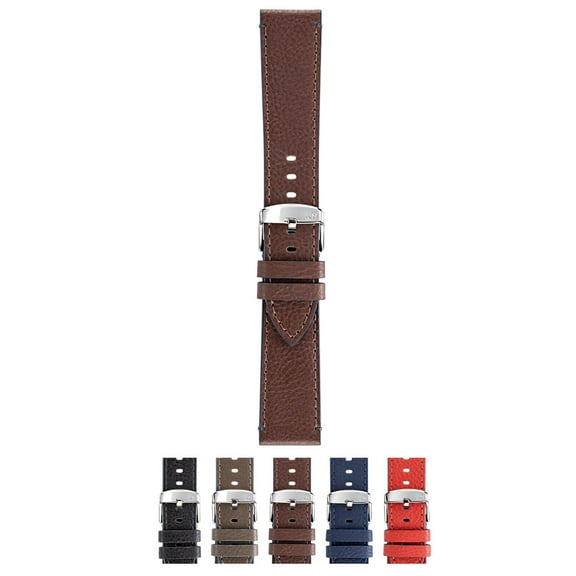 Morellato Paragliding Watch Strap - Dark Brown - 18mm - Chrome-plated Stainless Steel Buckle - SPORT Collection