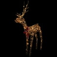 thumbnail image 6 of Northlight 47" LED Lighted Standing Rattan Reindeer Outdoor Christmas Decoration, 6 of 8