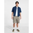 thumbnail image 3 of No Boundaries Denim Boxy Fit Shirt with Short Sleeves, Men's XS-4XLT, 3 of 6