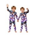 thumbnail image 3 of Halloween Family Matching Pajamas Sets, Halloween Family Ghost Bat Pumpkin Loungewear, Holiday Seasonal Party PJS Sleepwear, Halloween Home Relaxing Matching Cute Pjs Set Indoor, 3 of 7