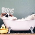 thumbnail image 1 of Chapeau de Bain Imperméable pour Chien et Chat avec Protection Auditive pour Animaux de Compagnie, 1 of 7