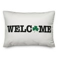 thumbnail image 2 of Creative Products Welcome Pillow 20 x 14 Spun Poly Pillow, 2 of 3