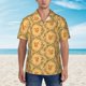 thumbnail image 2 of Fotbe Cartoon Squirrel Camisa Hawaiana para Hombre Unisex – Camisa Casual de Verano con Botones de Manga Corta de Algodón y Lino,Large, 2 of 7