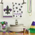 thumbnail image 6 of Iris Mardi Gras Kitchen Towels Dish Towels, 18x26 Inch Seasonal Decoration Hand Towels Set of 2, 6 of 6