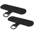 thumbnail image 1 of Queilt 10pcs Phone Tether Tab for iPhone, Cell Phone Lanyard Patch, Phone Strap Replacement Part for All Full Phone Cases (Black), 1 of 5