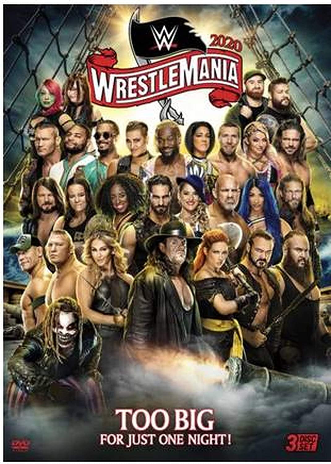 Wwe Wrestlemania 36 Dvd Walmart Com