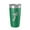 Green, variant on Copan Lake Map Tumbler Travel Mug Insulated Laser Engraved Coffee Cup Oklahoma 20 oz Black