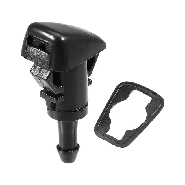 Delantero Coche Parabrisas Lavado Boquilla para Dodge - 2uds Negro