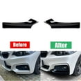 thumbnail image 6 of Front Bumper Side Lip Spoiler Cover For BMW 2 Series F22 F23 M Sport 2014-2022, 6 of 11
