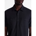 thumbnail image 4 of George Men's Waffle Knit Shirt with Short Sleeves, Sizes S-5XB, 4 of 5