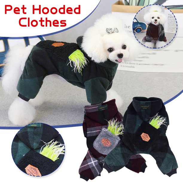 XWSHYW Ropa para Mascotas para Perros Grandes. Ropa para Mascotas, Ropa de Cuatro Patas Engrosada y Ropa de Invierno Nueva.