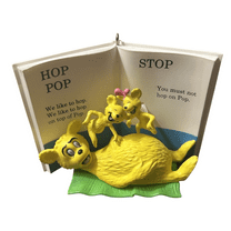 2015 Hop On Pop (Books) Hallmark Keepsake Christmas Tree Ornaments QXI2689