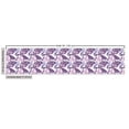 thumbnail image 2 of Ambesonne Butterflies Fabric by the Yard Upholstery, Spotted Flies, 3 Yards, Lilac Multicolor, 2 of 4