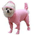 thumbnail image 1 of Combinaison de Pluie pour Animaux, Imperméable à Capuche, Couverture Complète, Poncho de Pluie pour Chien, Imperméable pour Chat, 1 of 10