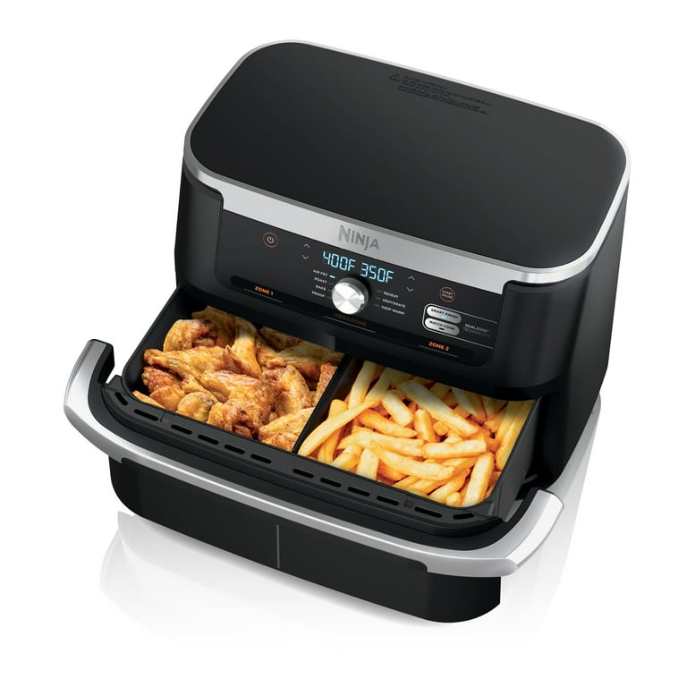 Ninja Foodi DualZone FlexBasket Air Fryer, 11-qt MegaZone, Family